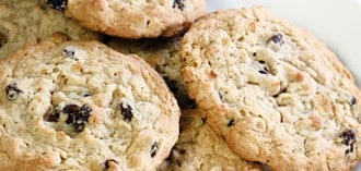 Plate of Trail Mix Cookies